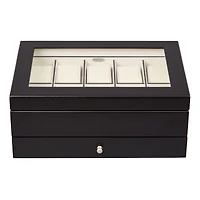 Mele and Co Grant Wooden Watch Box - Java