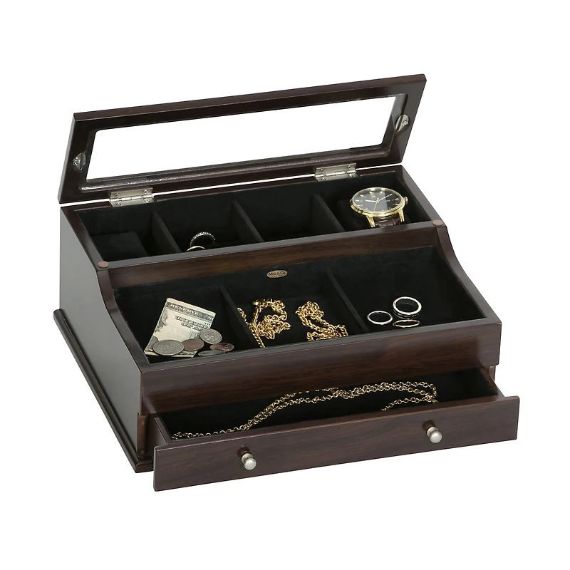 Commode en bois « Hampden » par Mele and Co - Acajou