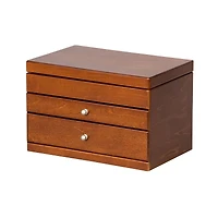 Mele and Co Brisbane Wooden Watch Box - Walnut