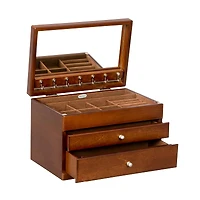 Mele and Co Brisbane Wooden Watch Box - Walnut