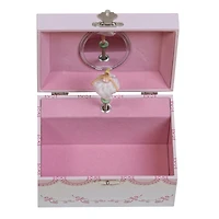Mele and Co Clarice Musical Ballerina Jewellery Box - White