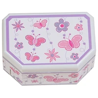 Mele and Co Kelsey Musical Ballerina Jewellery Box - White