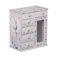 Mele and Co Liliana Musical Ballerina Jewellery Box - Lilac