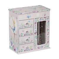 Mele and Co Liliana Musical Ballerina Jewellery Box - Lilac