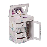 Mele and Co Liliana Musical Ballerina Jewellery Box - Lilac
