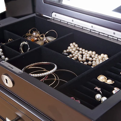 Mele and Co Olympia Wooden Jewellery Armoire