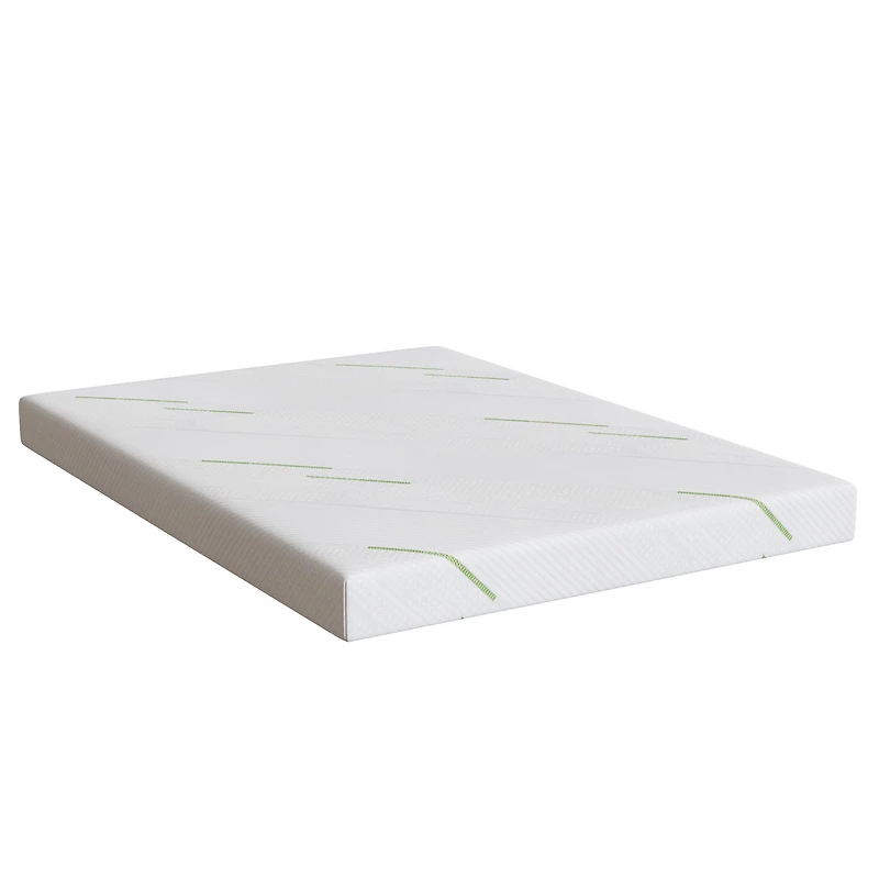 Gel Memory Foam Sofa Mattress, 4" - White