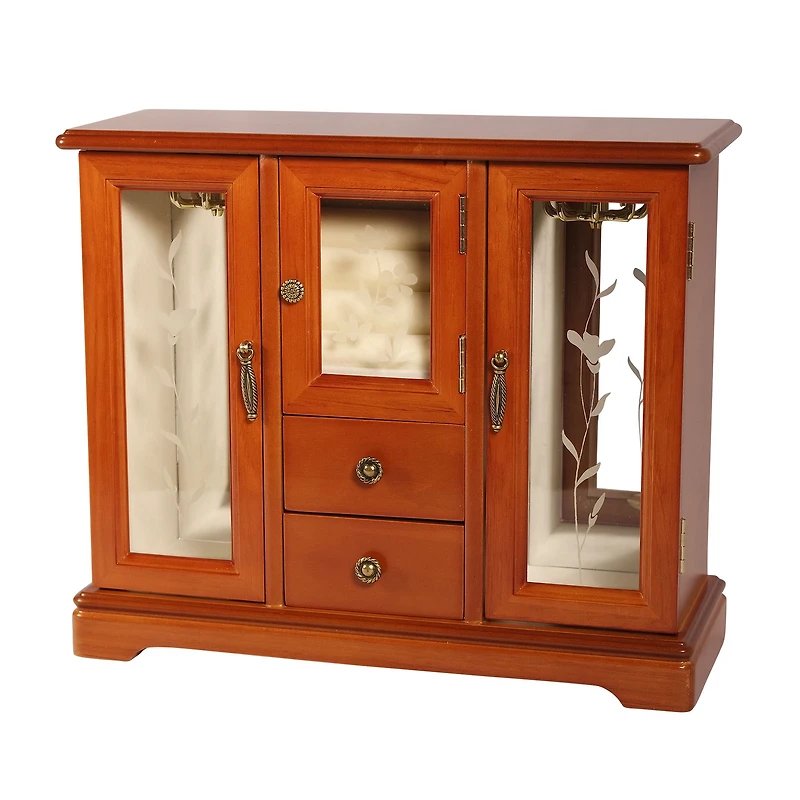 Boîte à bijoux en bois « Trina » par Mele and Co - Chêne