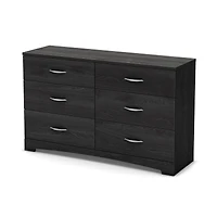 Step One 6-Drawer Dresser - Grey
