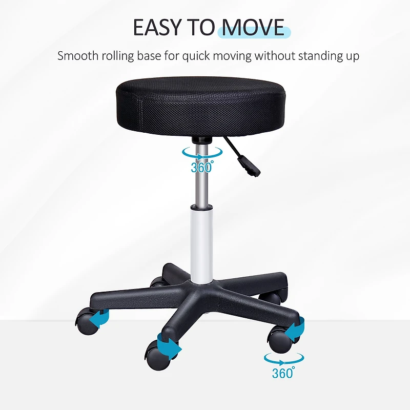 Tabouret de salon pivotant ajustable