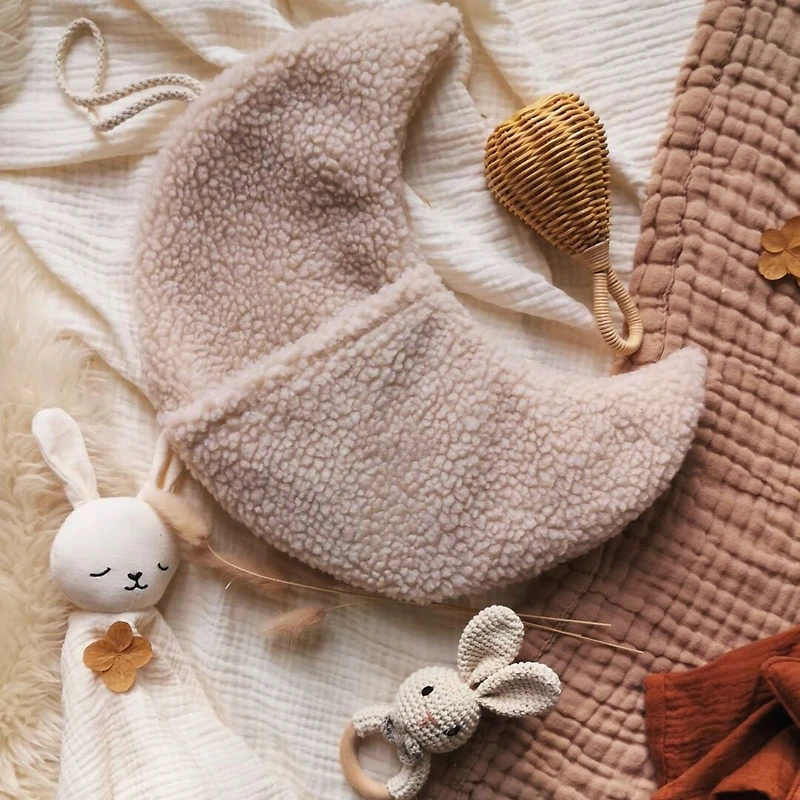 Moon Wall Pocket - Beige