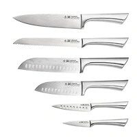 Damashiro Bloc de couteaux Mizu 7 pièces