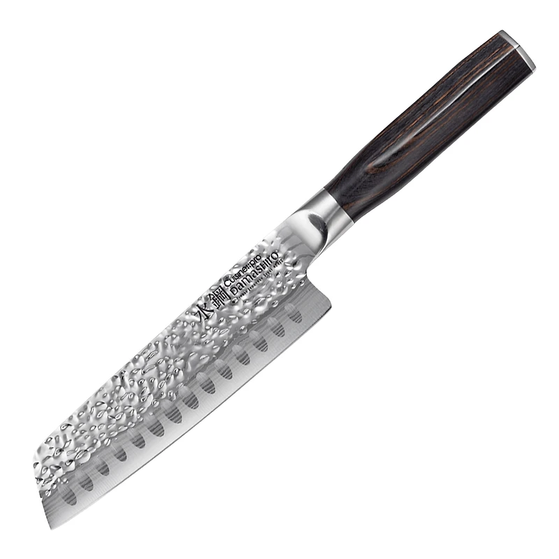 Damashiro Emperor Santoku Knife 17cm