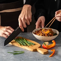 iD3 Black Samurai Santoku Knife 15cm
