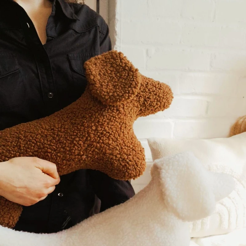 Peluche, chien - Rouille