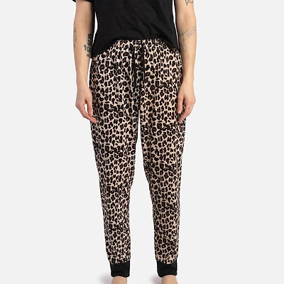 Pack of 2 Matching Pants by SilverPaw - Leopard and Pink Tie Dye Prints