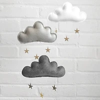 Cloud & Star Mobile - White