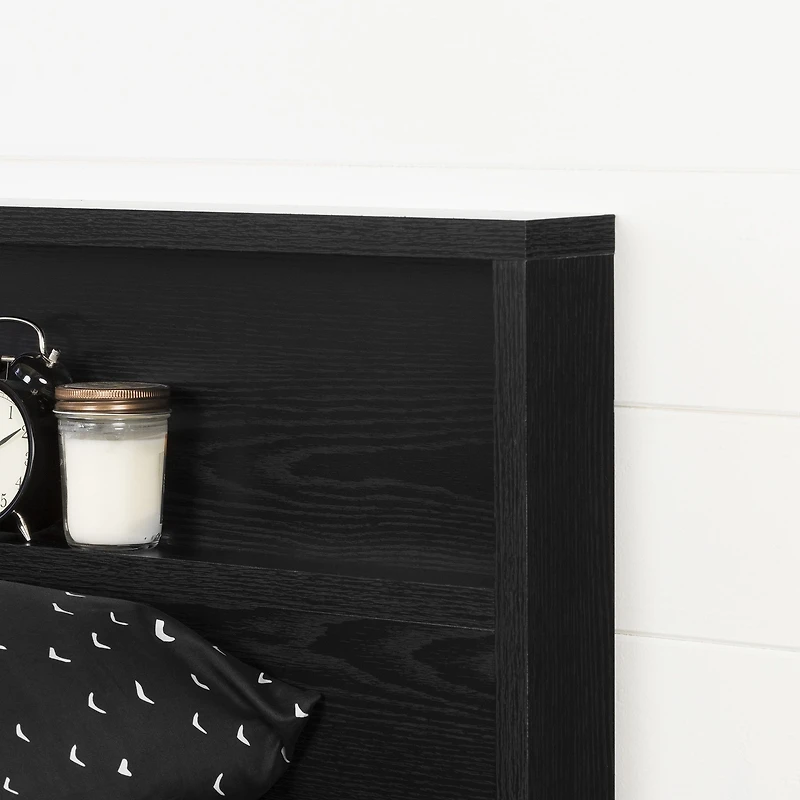 Harlow Tête de lit double/queen - Chêne noir