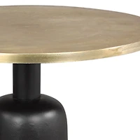 Adira 2-Piece Coffee Table Set - Antique Gold/Black
