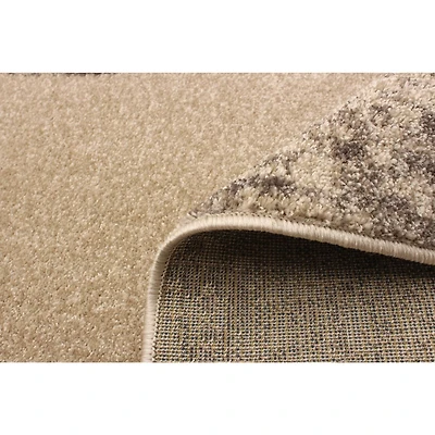 Tapis Aria ivoire/bleu