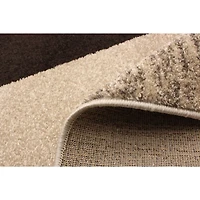 Luxor Grey/Red Rug