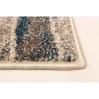 Mandalay Ivory/Blue Rug