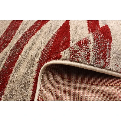 Mandalay Ivory/Red Rug
