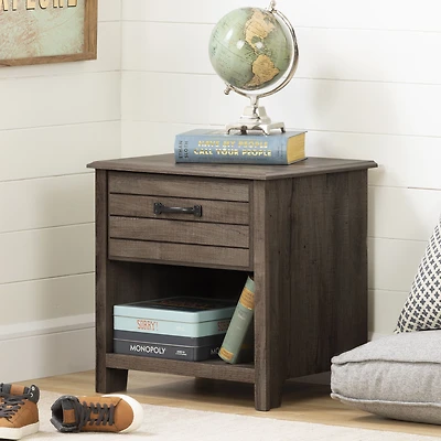 Ulysses 1-Drawer Nightstand With Storage