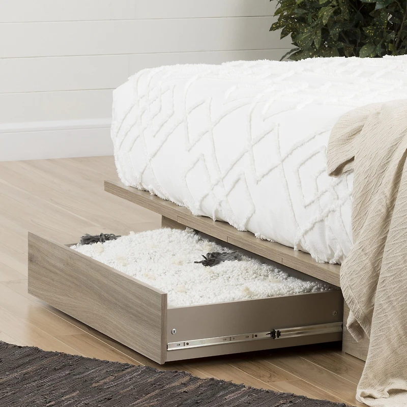 Primo Queen Platform Bed with Drawer