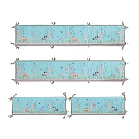 5-Piece Newborn Crib Bedding Set - Owls