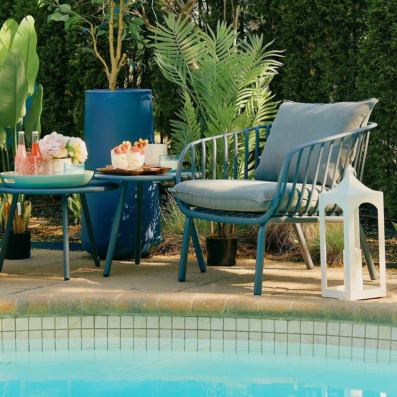 Patioflare 4-Piece Recycled Plastic Vista Conversation Set