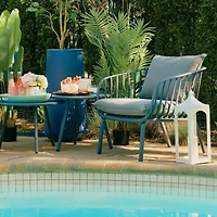 Patioflare 4-Piece Recycled Plastic Vista Conversation Set