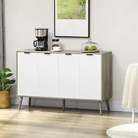 Modern Buffet with Adjustable Shelves