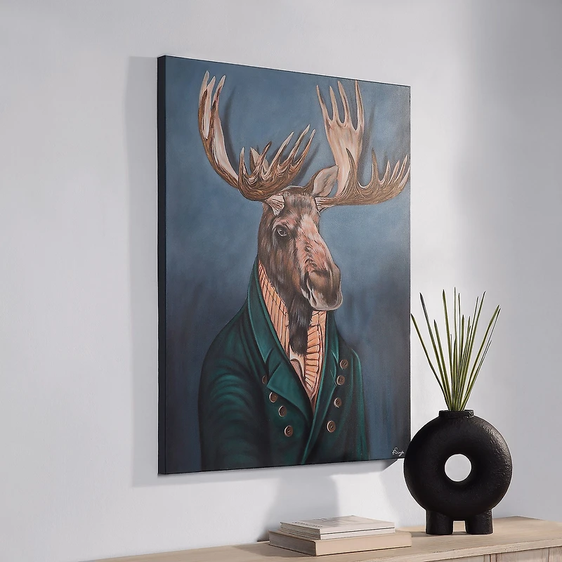 Art mural Leandre sur toile sans cadre