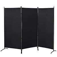 6' 3 Panel Room Divider