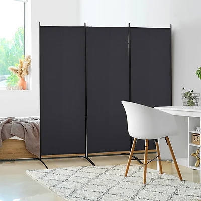6' 3 Panel Room Divider