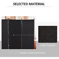 6' 3 Panel Room Divider