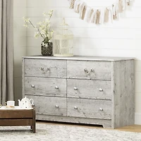 Aviron 6-Drawer Dresser