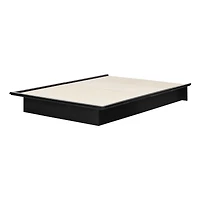 Serene Platform Bed - Pure Black