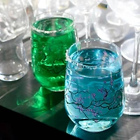 Cherry Blossom Stemless Glasses, Set of 6 - 13oz