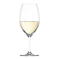 Pearl Drop White Wine Glasses, Set of 8 - 12.75oz