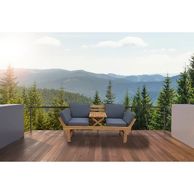 Sierra Woodland Duo Bench