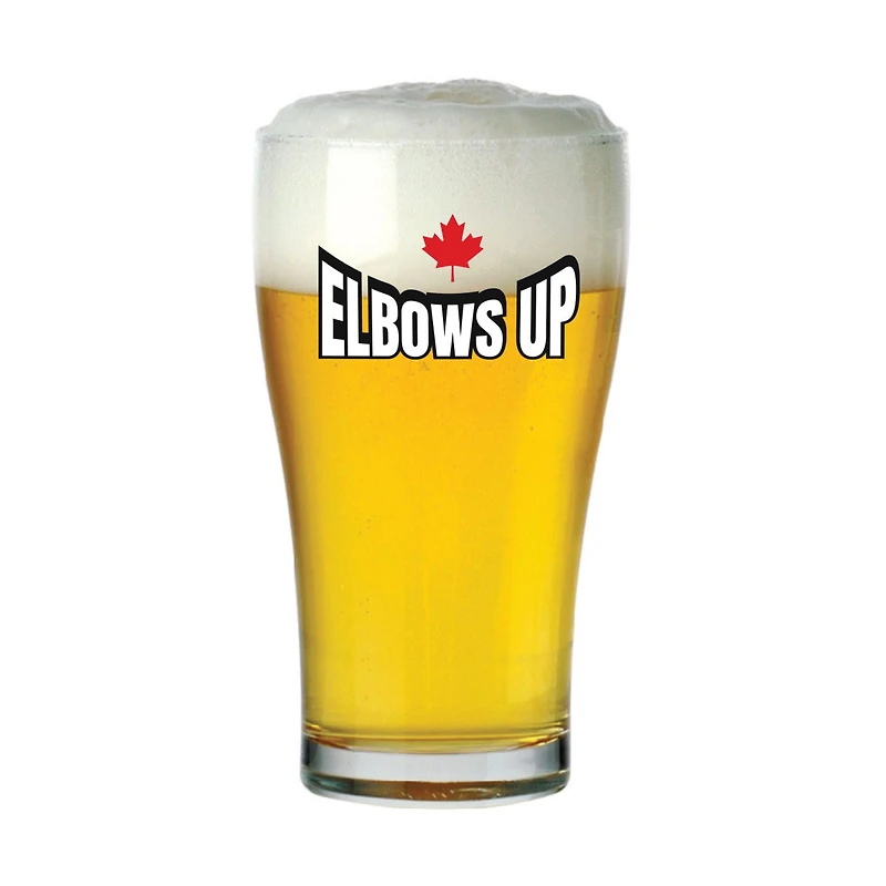 Elbows Up Verres à bière, ensemble de 6 - 22 oz