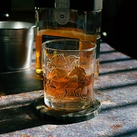 Stallions Line Art Verres à eau, ensemble de 6 - 10,25 oz