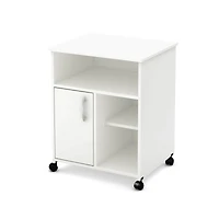 Avery Printer Cart Pure White