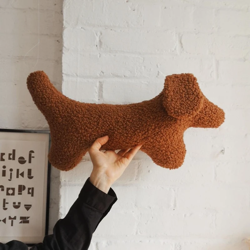 Peluche, chien - Rouille