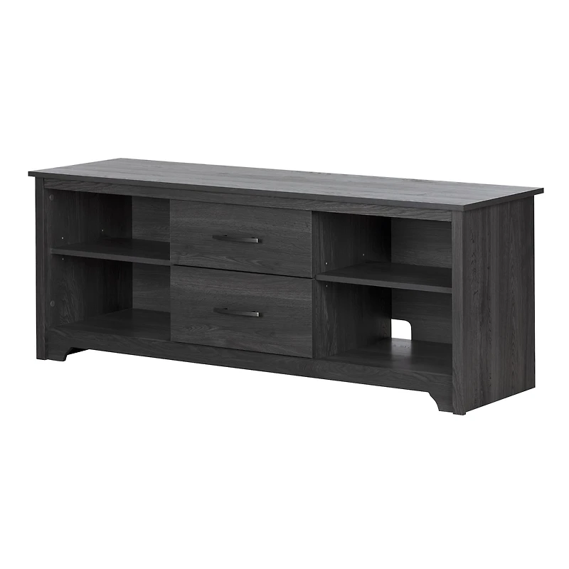 Freedom TV Stand with Drawers - Gray Oak