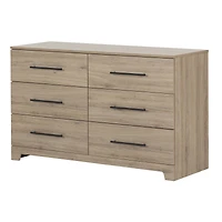 Primo 6-Drawer Dresser - Beige