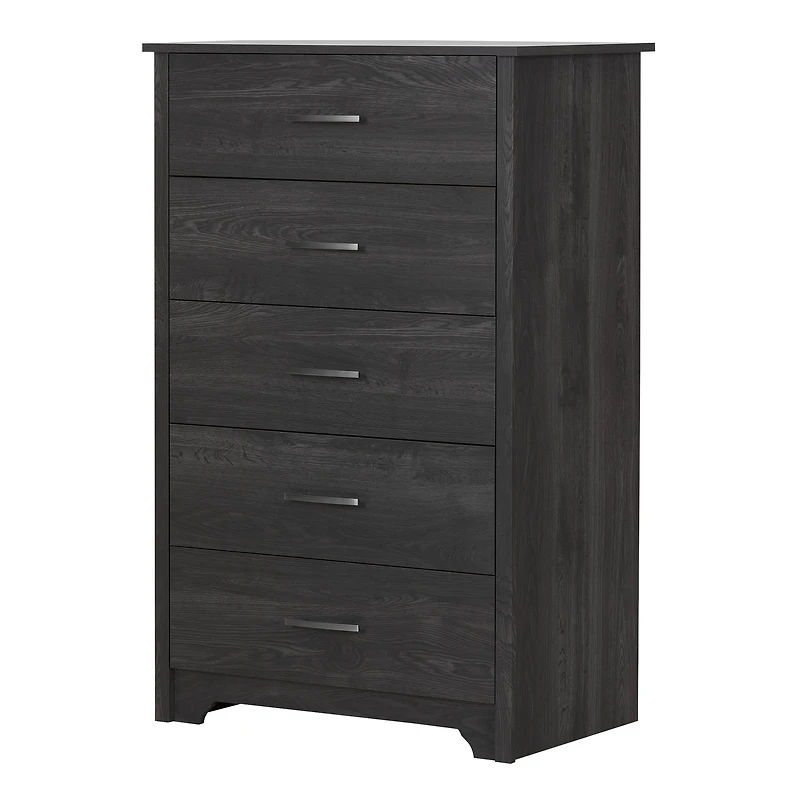 Fusion 5-Drawer Chest - Grey