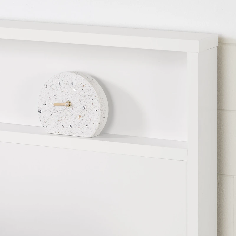 Harlow Tête de lit double/queen - Blanc pur